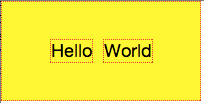 using align:center in an hbox